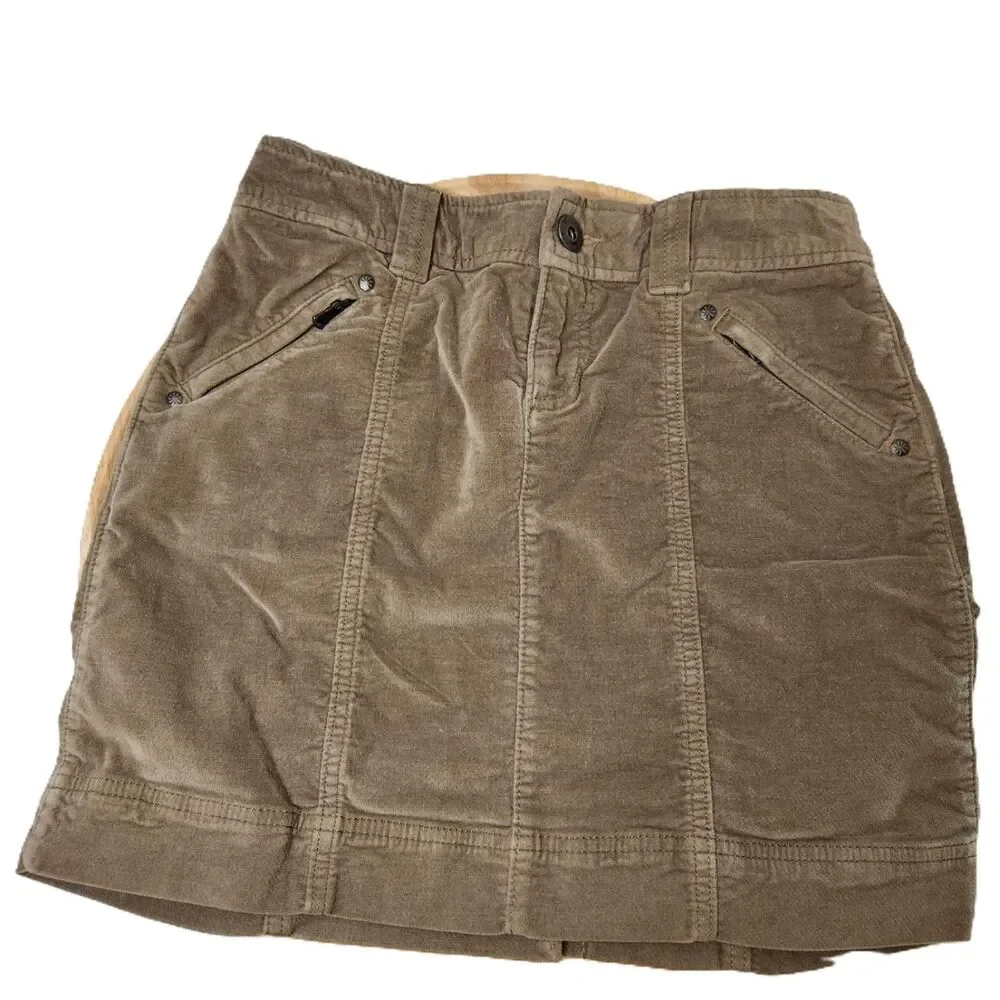 Athleta Cotton Blend Skirt Women’s 0 Casual Stretch